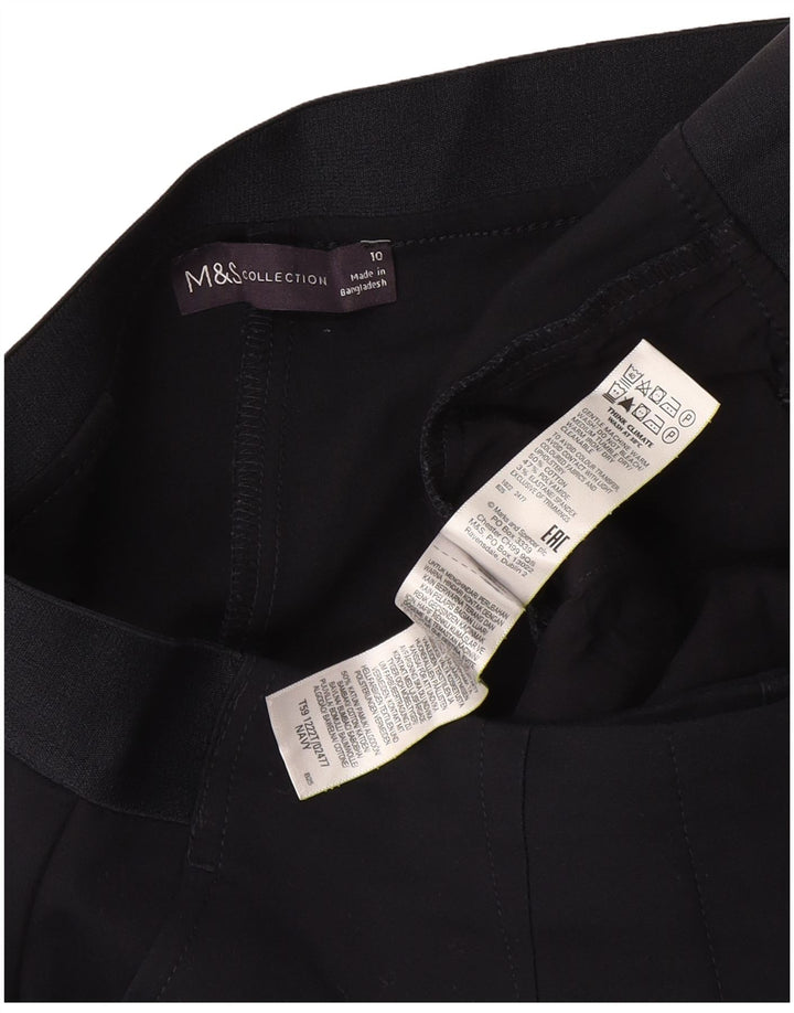 Marks & Spencer Damen Caprihose UK 10 Small W27 L22 Marineblau