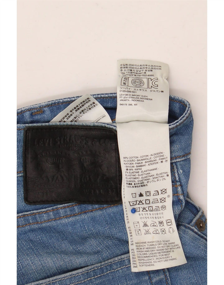 Levi's Herren 511 Slim Jeans W34 L32 Blaue Baumwolle