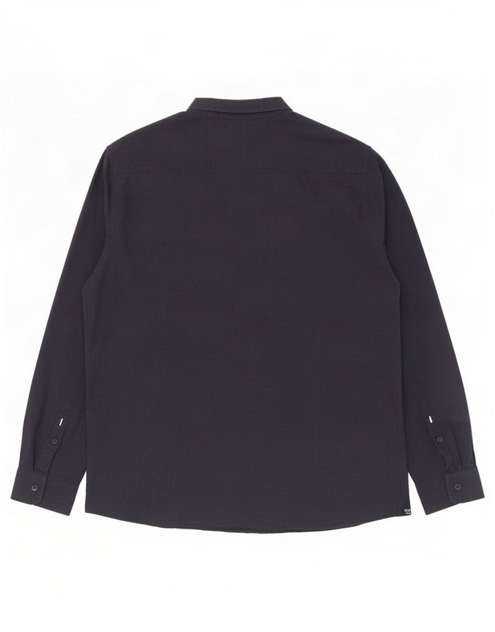 Joop Herrenhemd XL Marineblaues Leinen