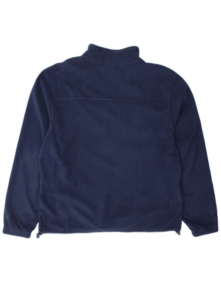 Ellesse Herren Fleecejacke UK 40 Large Marineblau Polyester