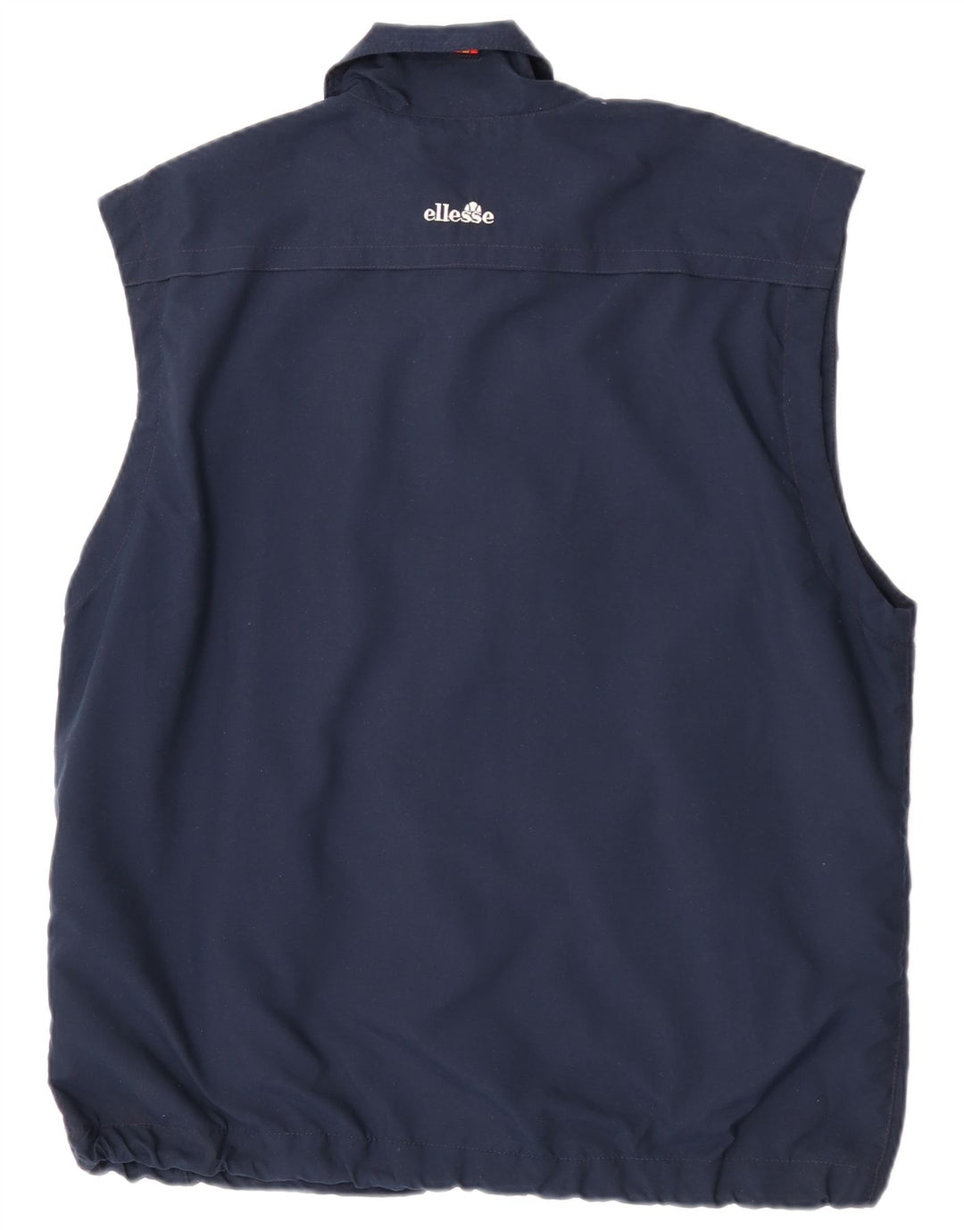Ellesse Herren ärmellose Trainingsjacke, IT-Größe 52, Größe L, Marineblau