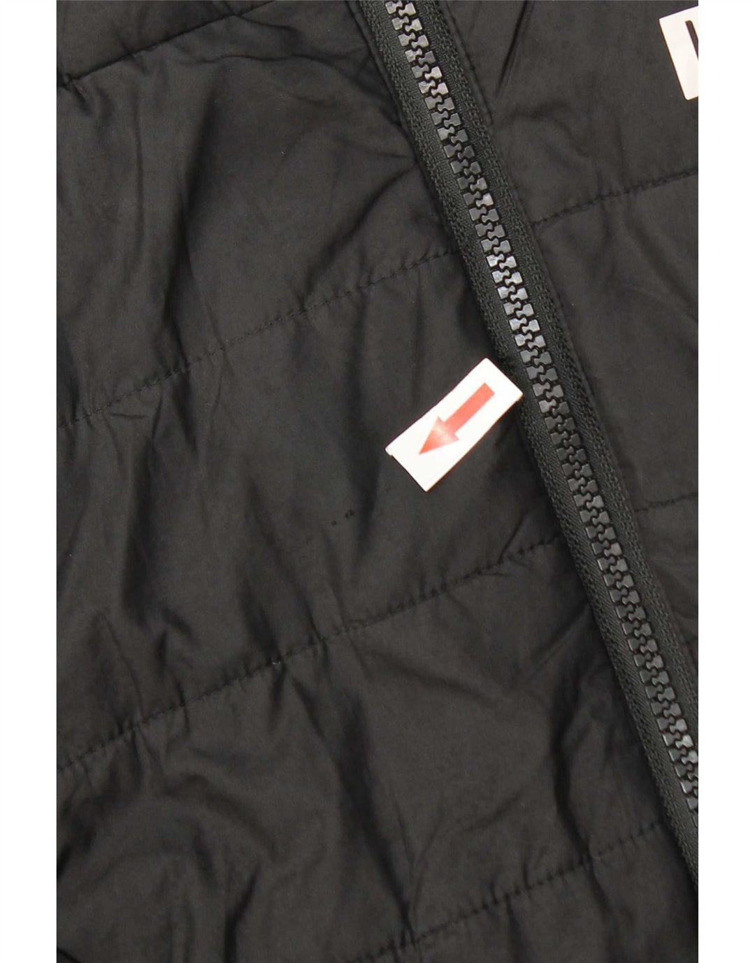 Puma Jungen Kapuzenjacke, gepolstert, 11–12 Jahre, schwarzes Polyester