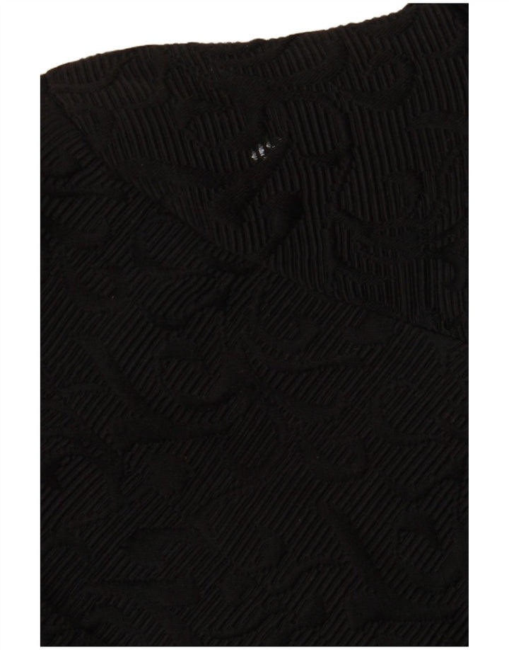 Desigual Damen Mantel EU 46 XL Schwarz