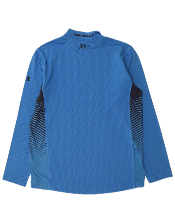 Under Armour Herren-Oberteil, langärmelig, groß, blau, Polyester