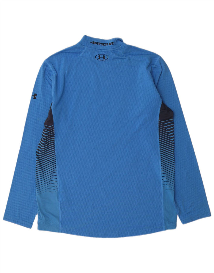 Under Armour Herren-Oberteil, langärmelig, groß, blau, Polyester