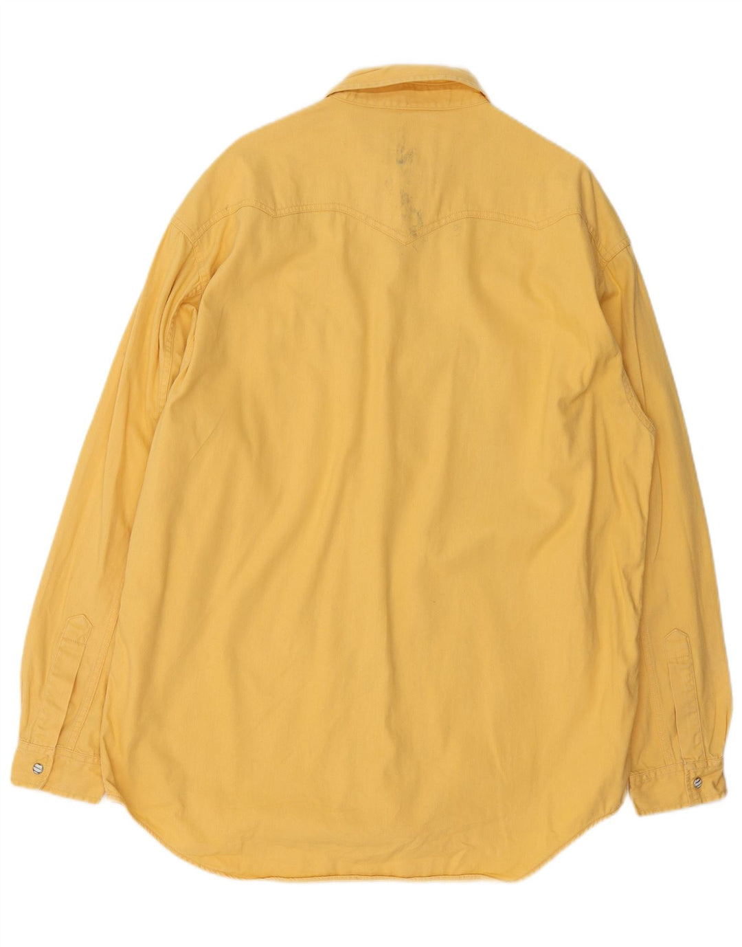 LEVI'S Herren-Jeanshemd, groß, gelbe Baumwolle