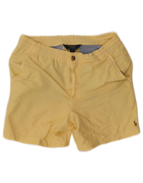 Polo Ralph Lauren Jungen-Chinoshorts, 15–16 Jahre, W28, gelbe Baumwolle