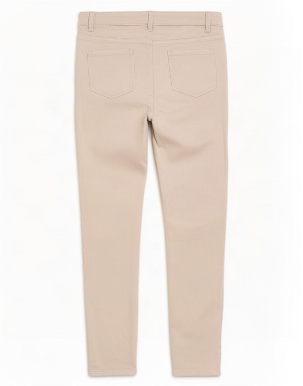 Marks & Spencer Damen The Ivy Crop Skinny Jeans UK 10 Small W27 L25 Weiß