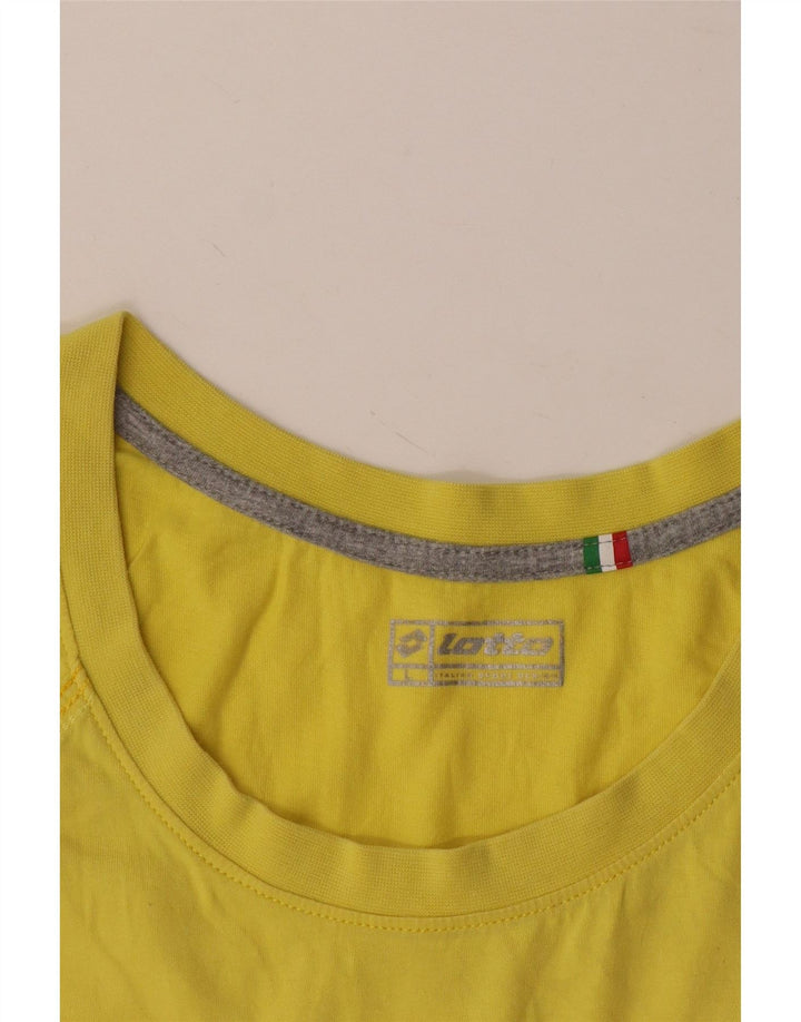 LOTTO Damen Weste Top UK 14 Large Gelb