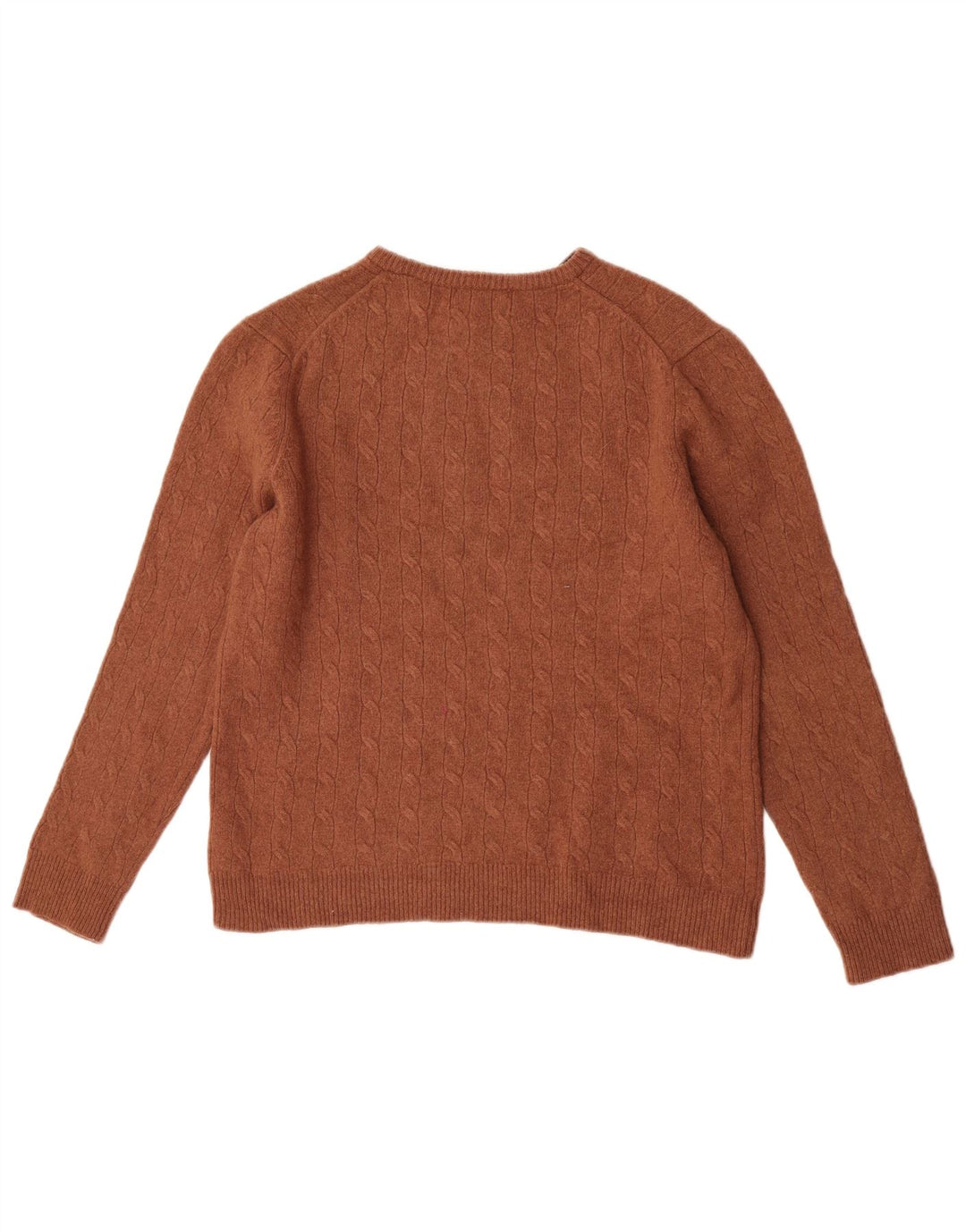 Marks & Spencer Jungen-Pullover mit Rundhalsausschnitt, 12–13 Jahre, Braun