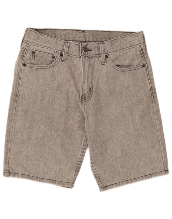 Levi's Herren 405 Denim Shorts W30 mittelgraue Baumwolle