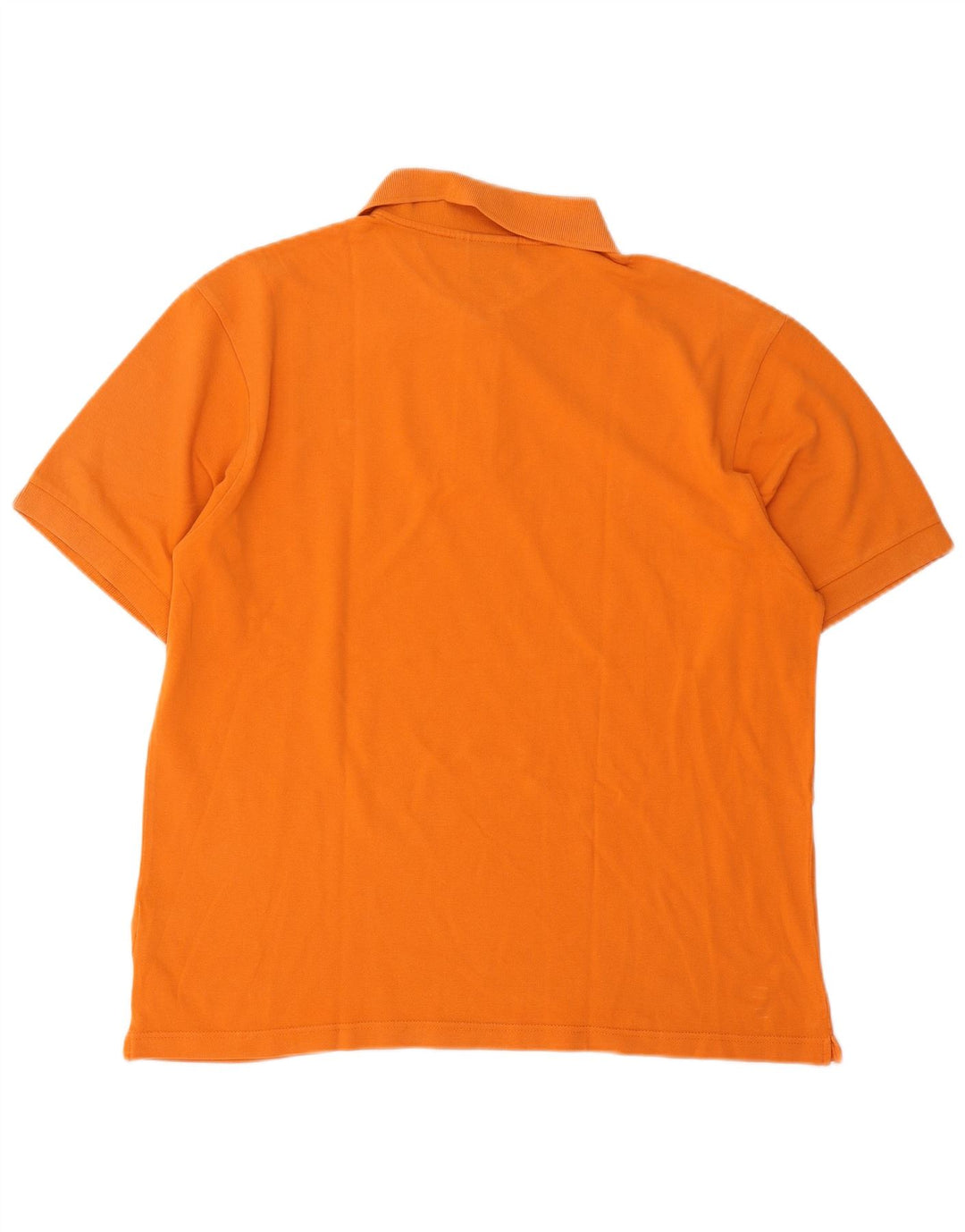 Diadora Herren-Poloshirt, große orangefarbene Baumwolle