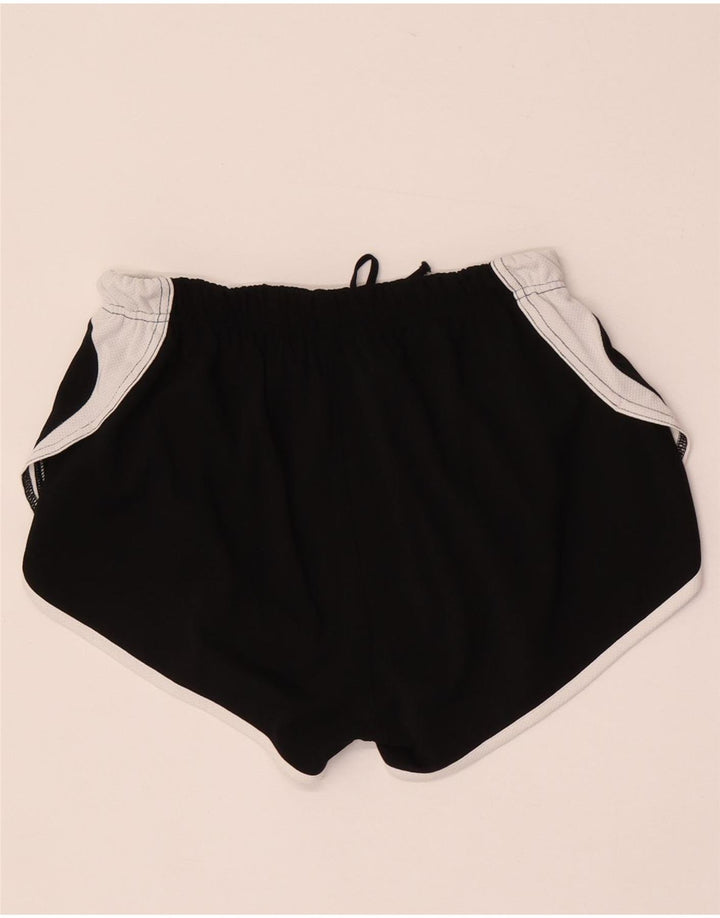 Asics Damen Sportshorts UK 8 Small Schwarz Colourblock
