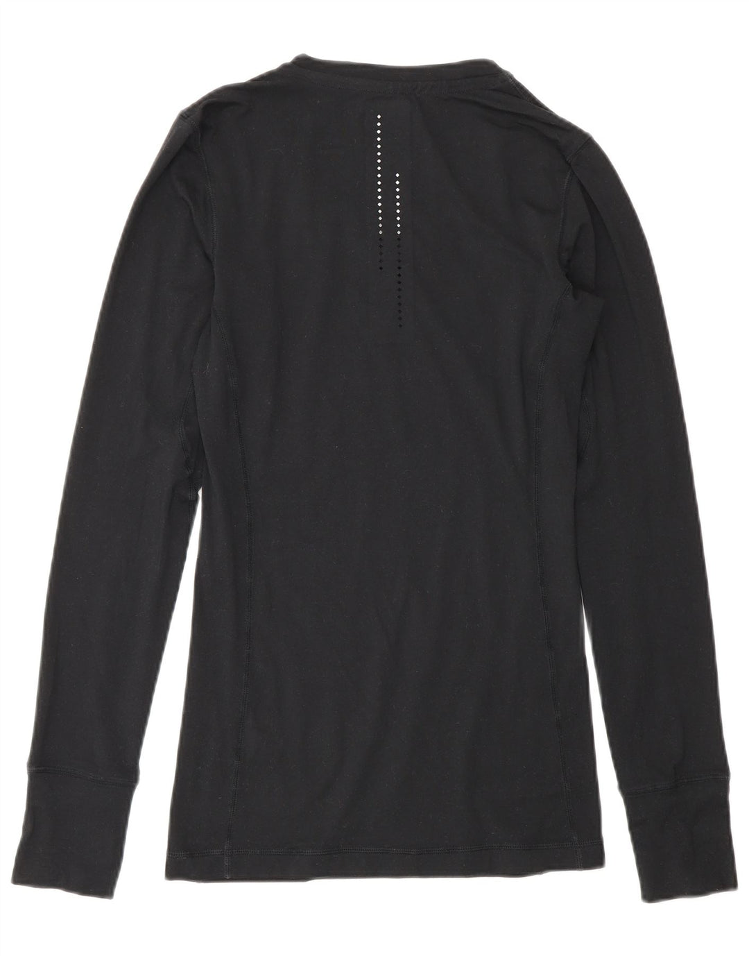 Nike Herren Dri Fit Graphic Top Langarm XS Schwarz Polyester