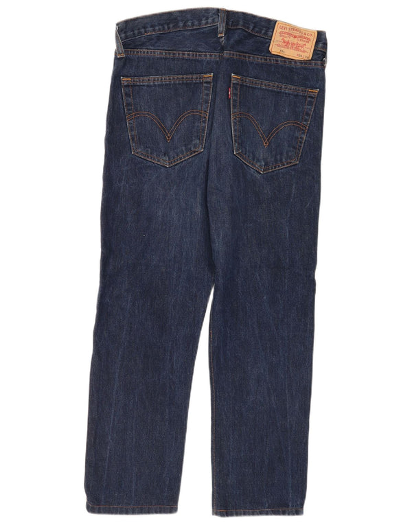 Levi's Herren 751 verkürzte gerade Jeans W36 L25 Marineblau