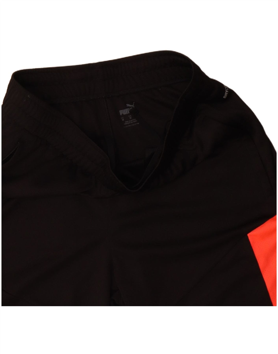 Puma Herren Sportshorts Mittelschwarzes Colourblock-Polyester
