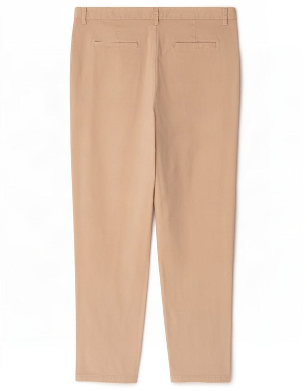 Marks & Spencer Damen Tapered Chinohose UK 14 Large W34 L29 Beige