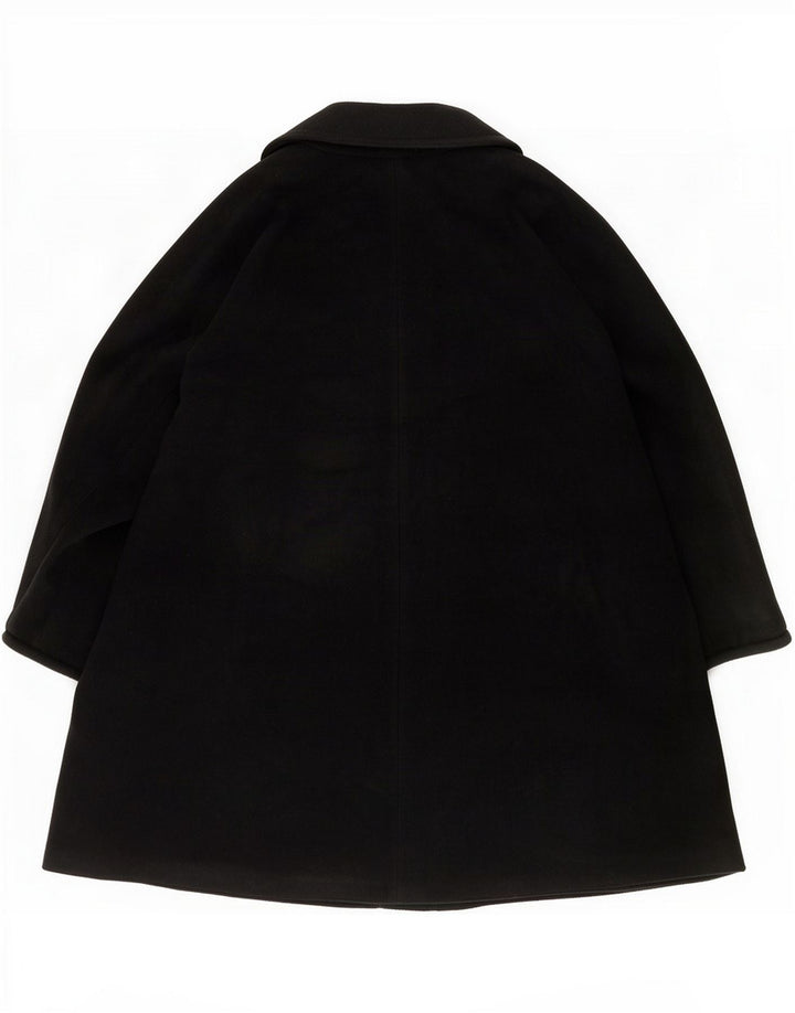 Max & Co. Damenmantel UK 14 Große schwarze Wolle