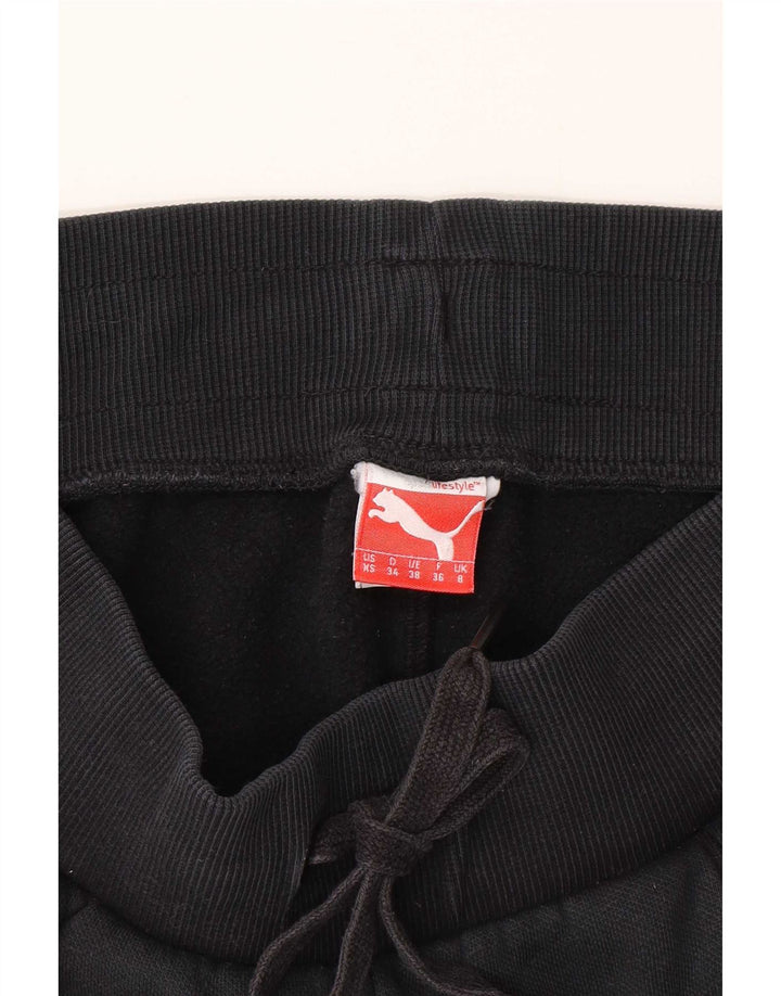 Puma Damen-Trainingshose mit Grafik, Größe S, Schwarz