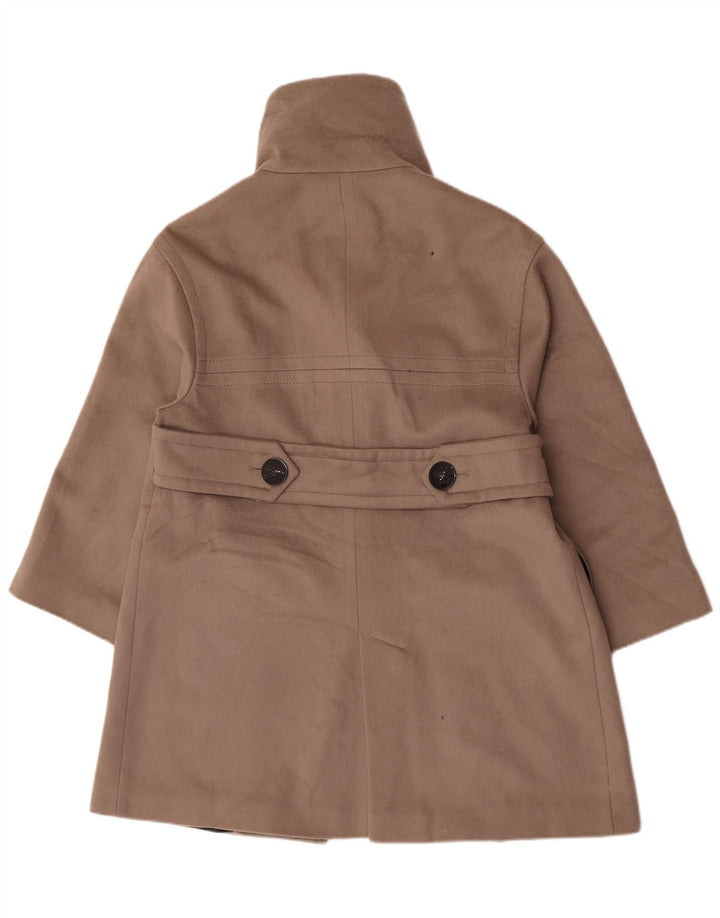 Zara Damen Mantel UK 14 Mittelgraue Wolle