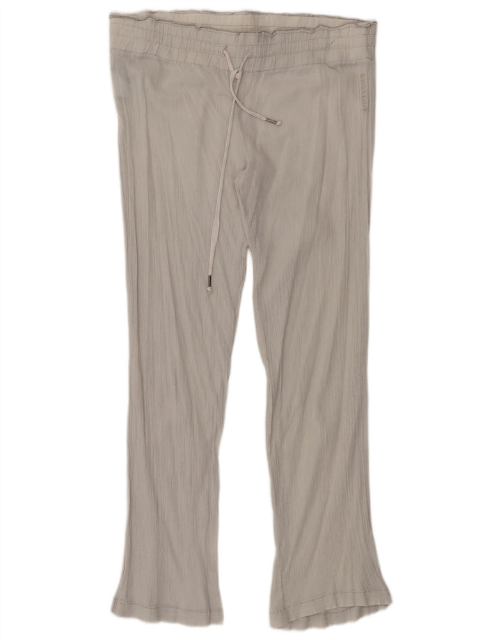 BILLABONG Damen Gerade Freizeithose UK 10 Small W27 L30 Weiß