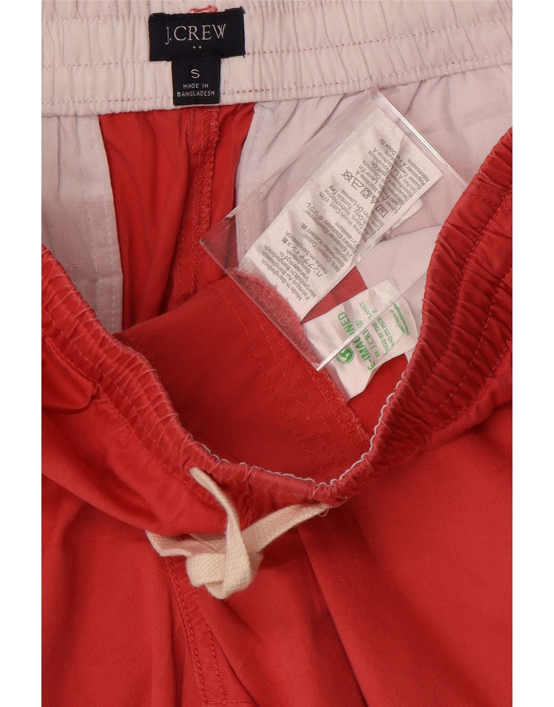 J. Crew Damen Sportshorts UK 10 Small Rote Baumwolle