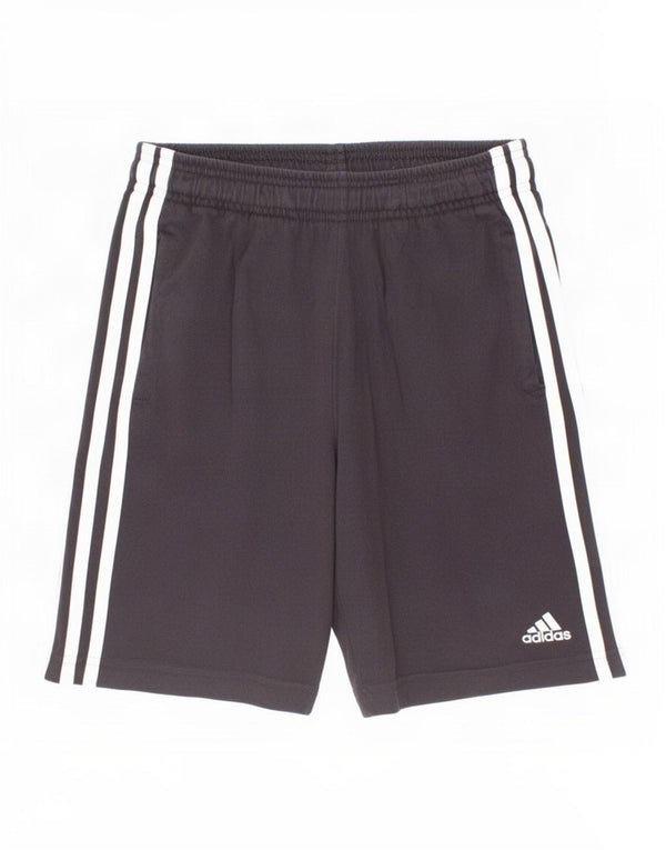 Adidas Sportshorts für Jungen, 11–12 Jahre, schwarze Baumwolle