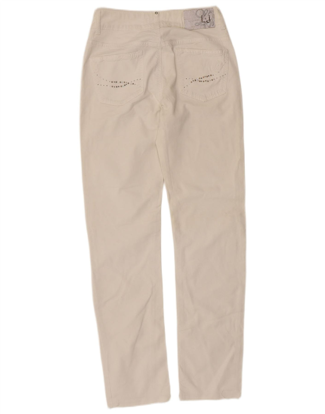 Liu Jo Damen Slim Jeans W29 L30 Weiß