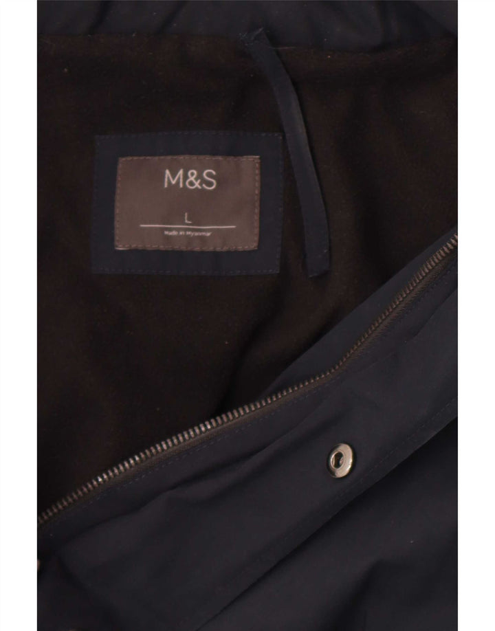 Marks & Spencer Herren Windjacke UK 40 Large Marineblau