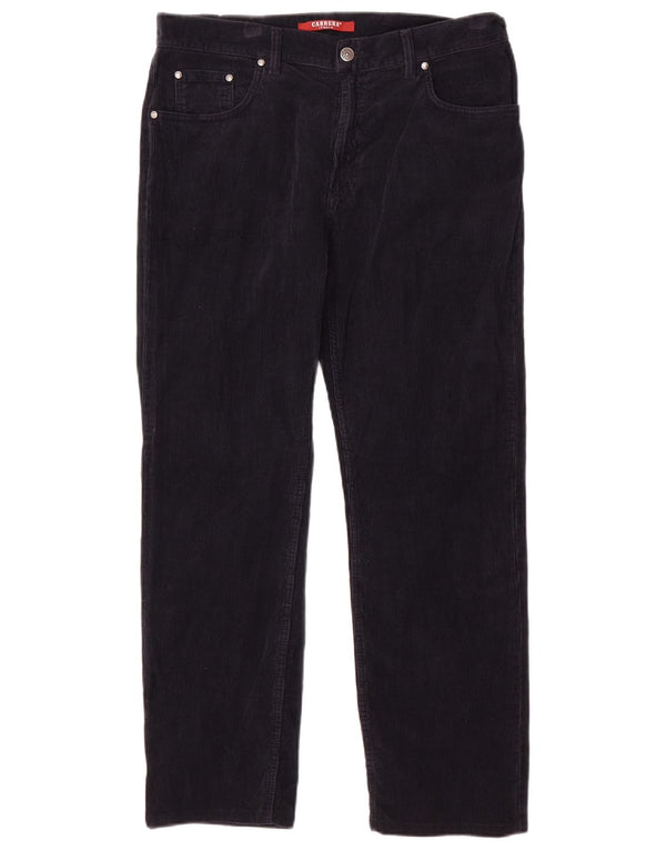 Carrera Herren gerade Cordhose IT 50 Large W34 L28 Marineblau