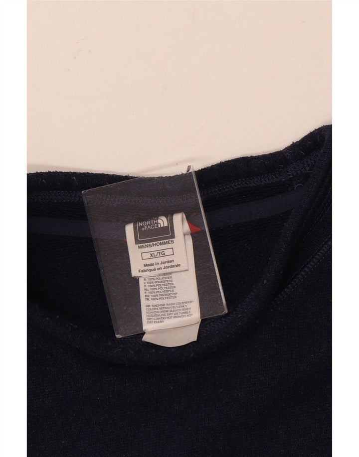 THE NORTH FACE Herren Sweatshirt Pullover XL Marineblau Polyester