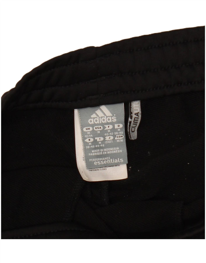 Adidas Damen-Trainingshose UK 12/14 Mittelschwarzes Polyester