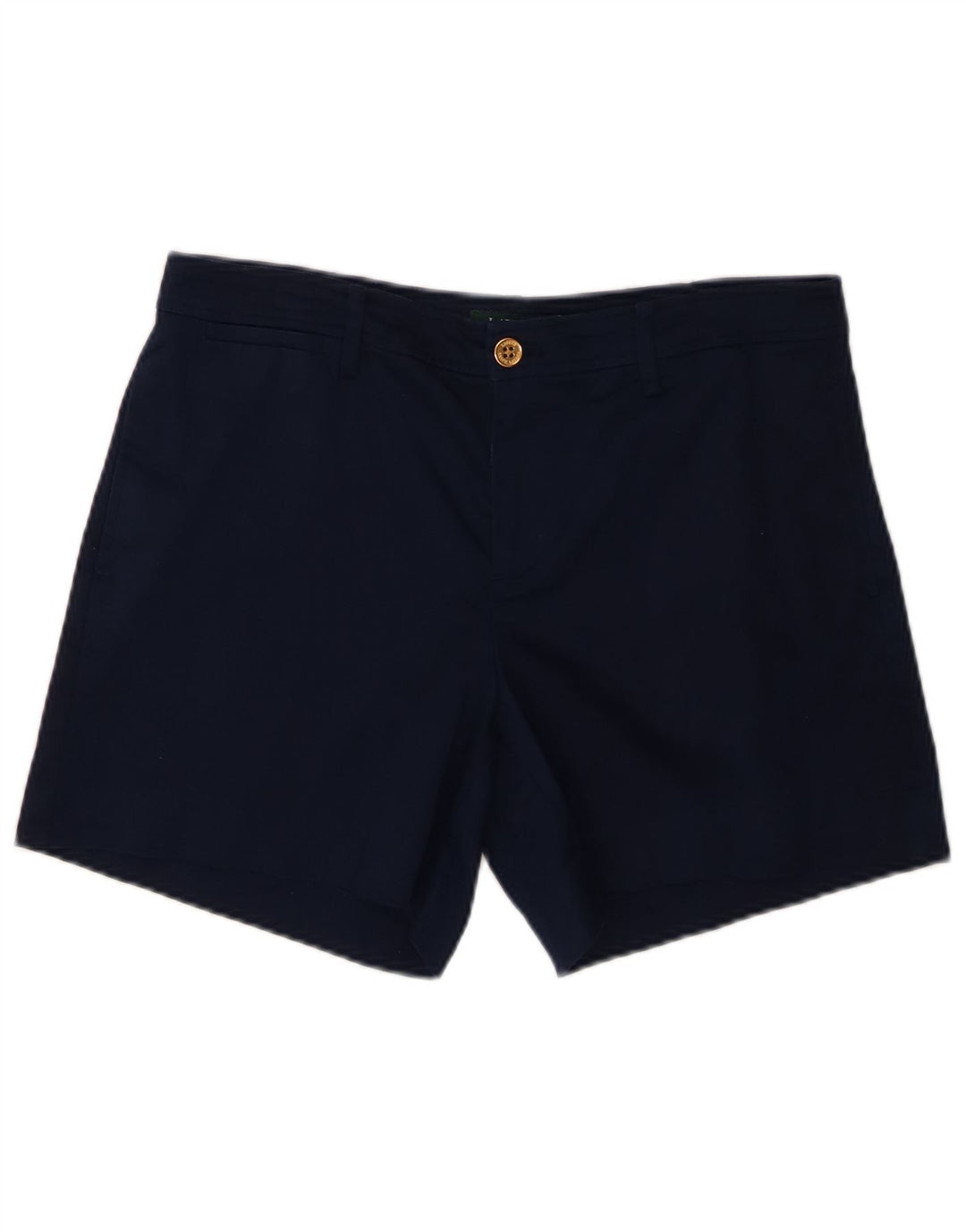 Ralph Lauren Damen Chinoshorts US 8 Medium W32 Marineblaue Baumwolle