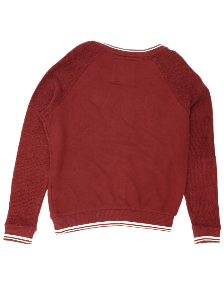 Superdry Damen-Sweatshirt mit Grafik-Übergröße, Gr. 14, Kastanienbraun