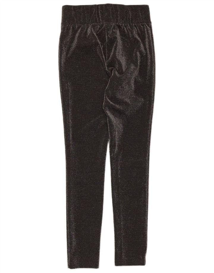 Marks & Spencer Damen Leggings UK 8 Small Schwarz gefleckt