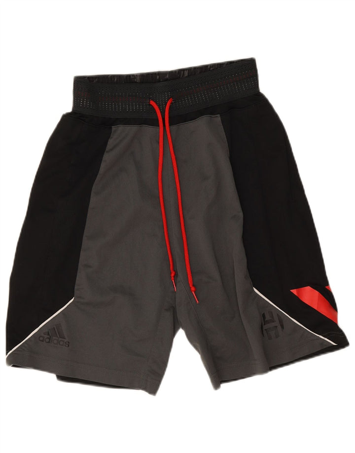 ADIDAS Herren Aeroready Sport Shorts Mittelgraues Colourblock-Polyester