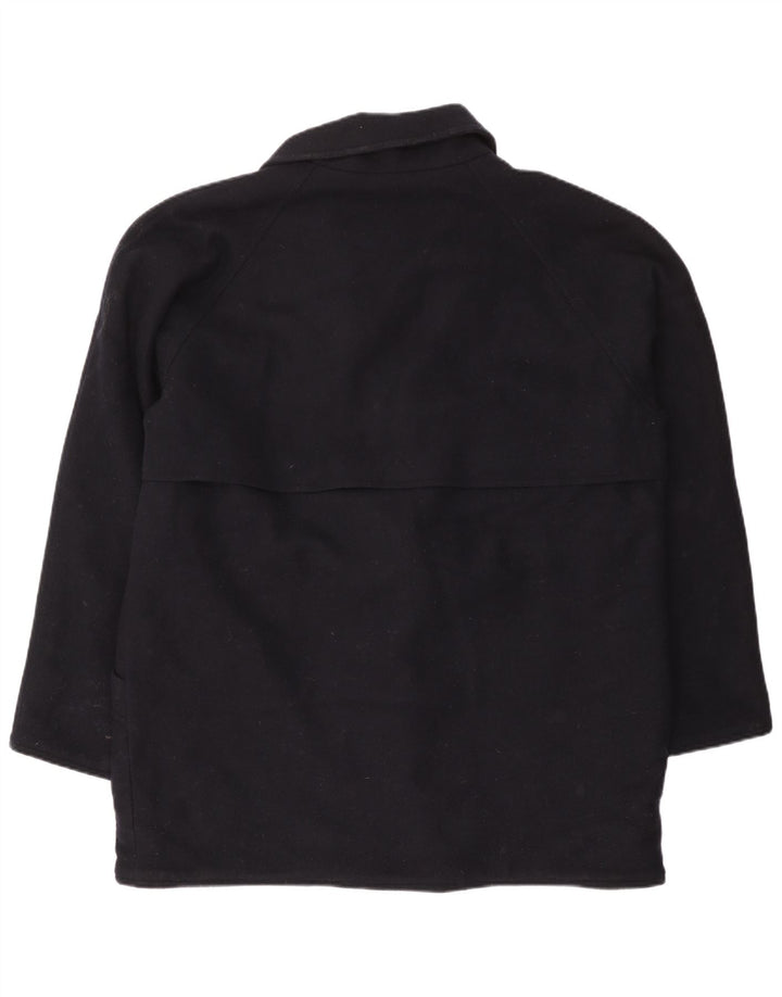 Belfe Herren Pea Coat IT 54 2XL Marineblaue Wolle