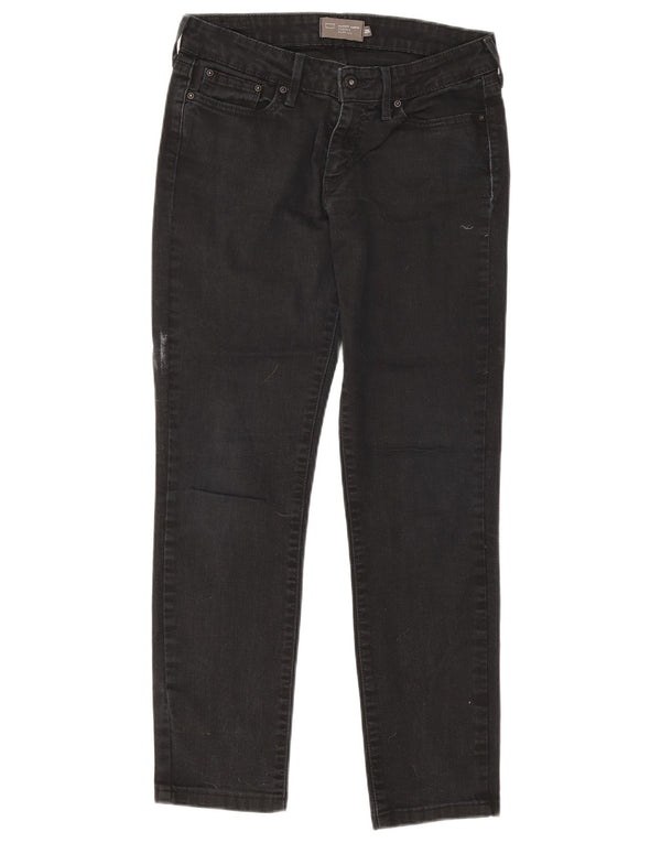 Levi's Damen Slight Curve Classic Fit Slim Jeans W28 L27 Schwarze Baumwolle