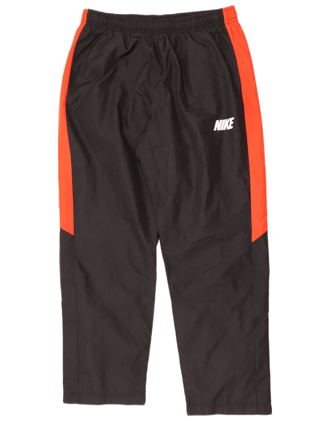 Nike Herren-Trainingshose XL, schwarzes Colourblock-Polyester