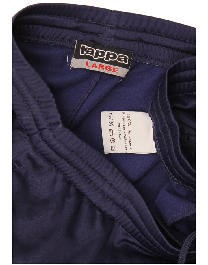 KAPPA Herren-Trainingshose, groß, marineblau, Polyester