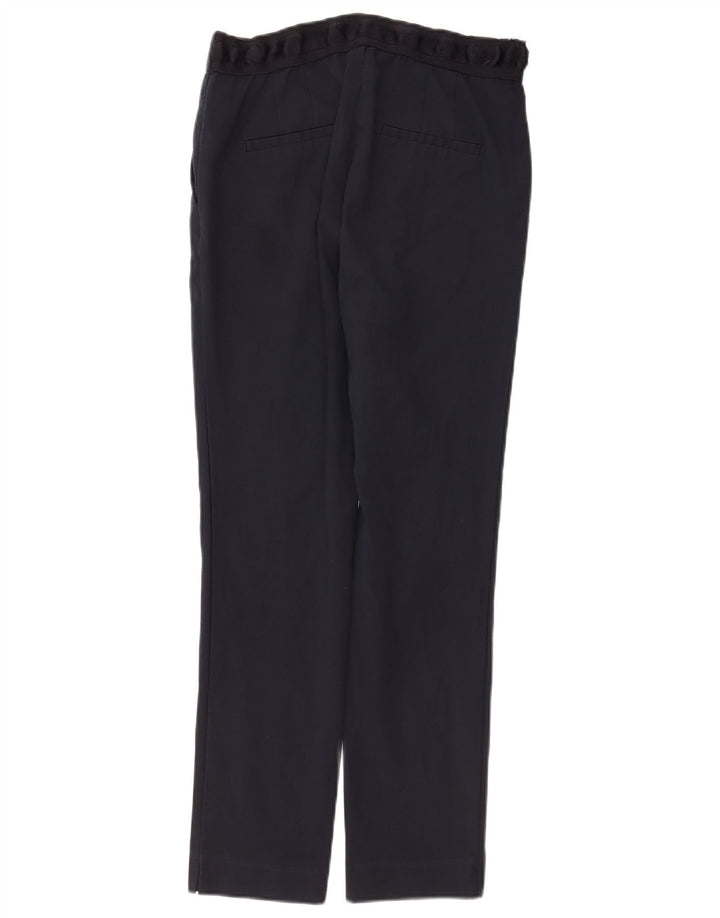 Zara Slim Chino-Hose für Damen, Größe M, W30, L28, Schwarz, Baumwolle