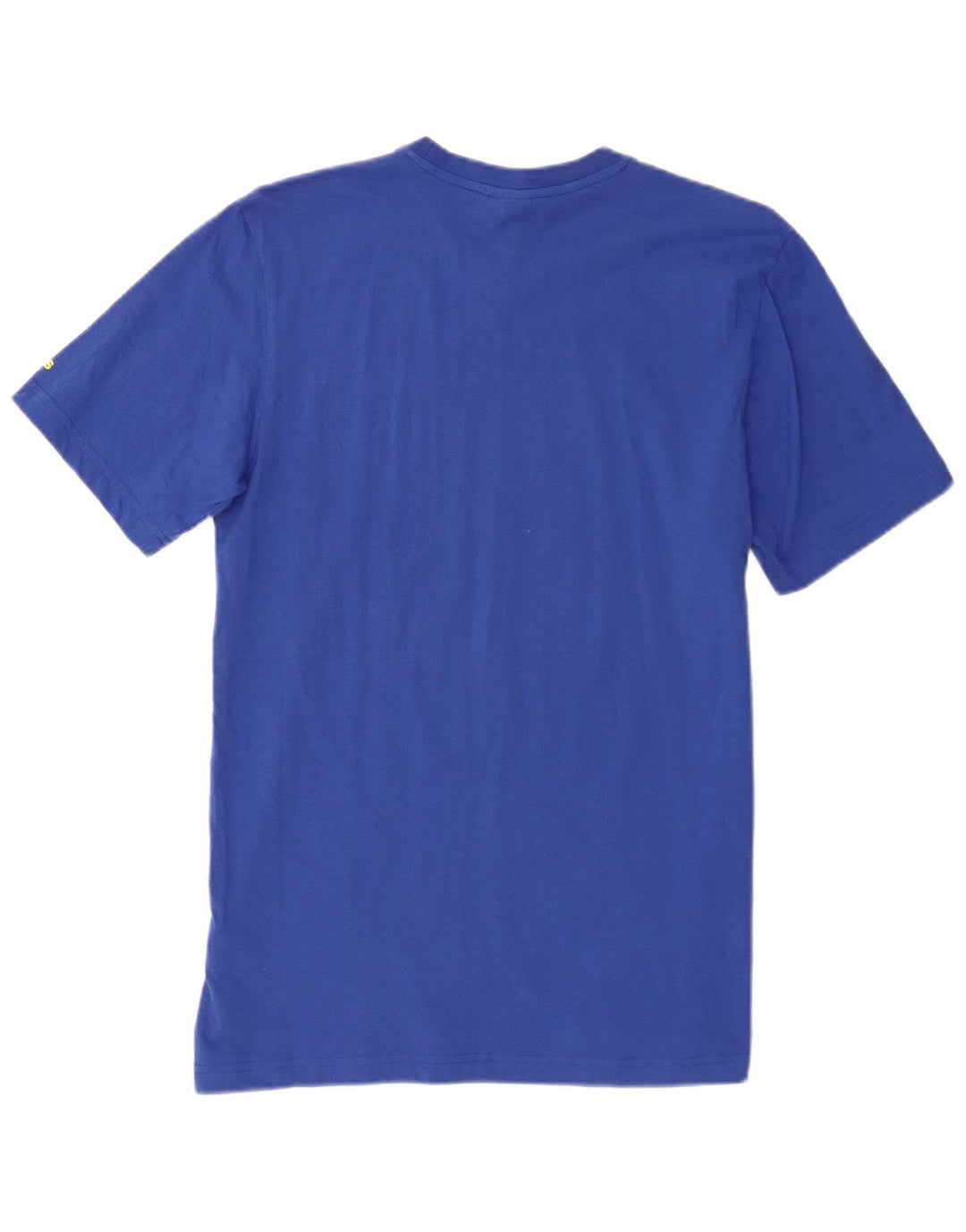 Adidas Herren Boston Marathon Grafik-T-Shirt aus mittelblauer Baumwolle