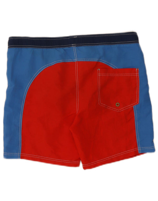 Benetton Boys Graphic Cami Top 10-11 Years XL Red Colourblock Polyester