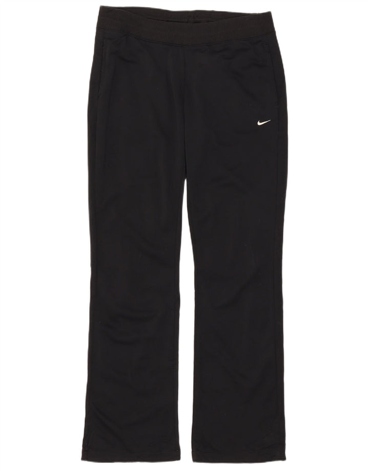 Nike Damen-Trainingshose UK 14 Mittelschwarzes Polyester