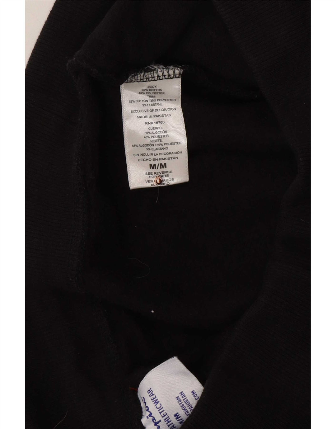 Champion Herren-Trainingshose, Jogginghose, mittelschwarz, Baumwolle