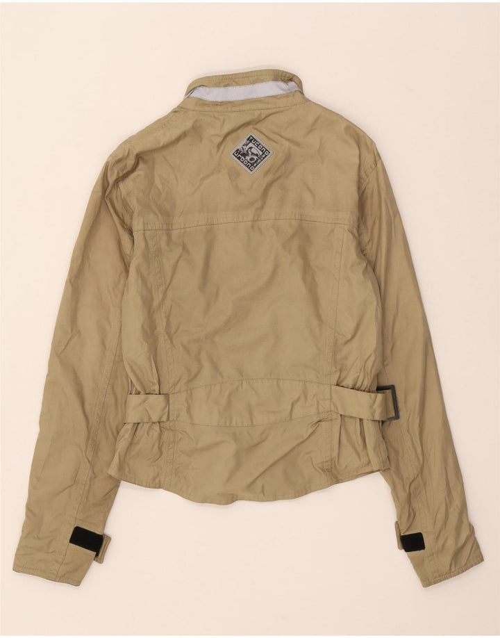 Tucano Urbano Damen Übergroße Utility-Jacke UK 6 XS Beige Polyester