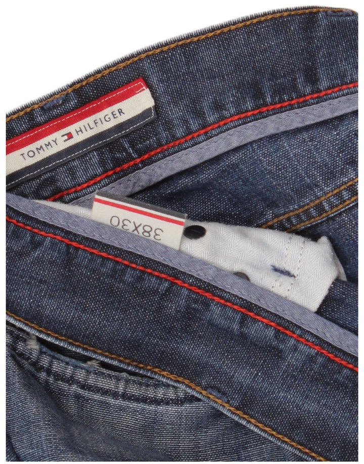 Tommy Hilfiger Herren Straight Jeans W38 L30 Blau