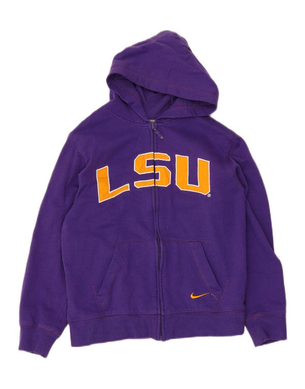 Nike Kapuzenpullover mit Grafik für Jungen, 12–13 Jahre, Größe L, Lila, Baumwolle