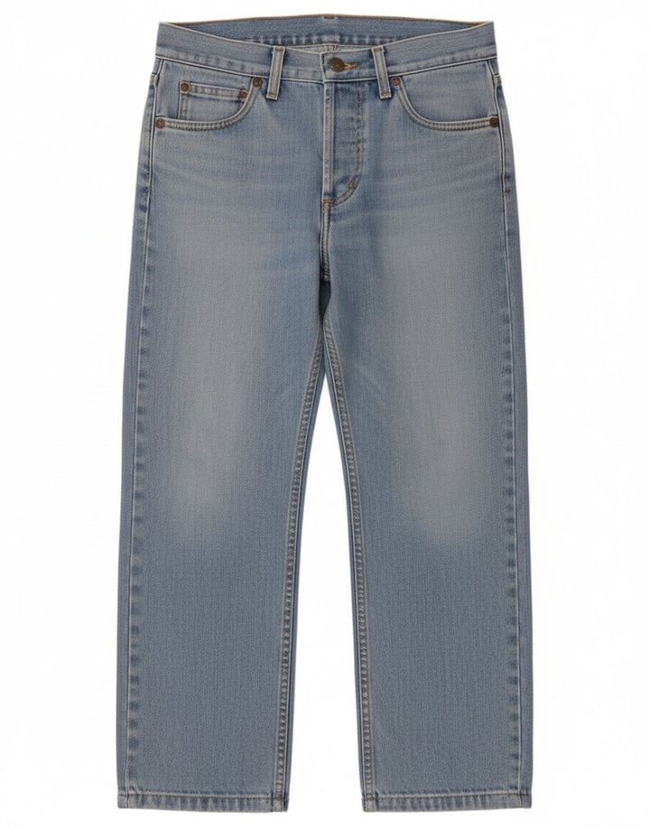 Lee Herren Seattle Straight Jeans W29 L24 Blaue Baumwolle