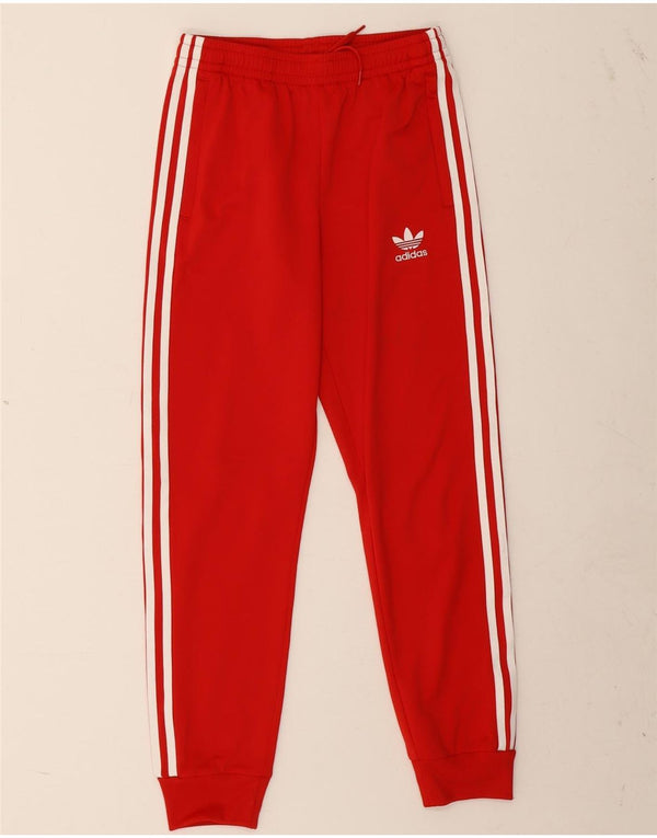 Adidas Trainingshose für Jungen, Jogger, 11–12 Jahre, rotes Polyester